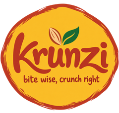 Krunzi: Bite Wise, Crunch Right.
